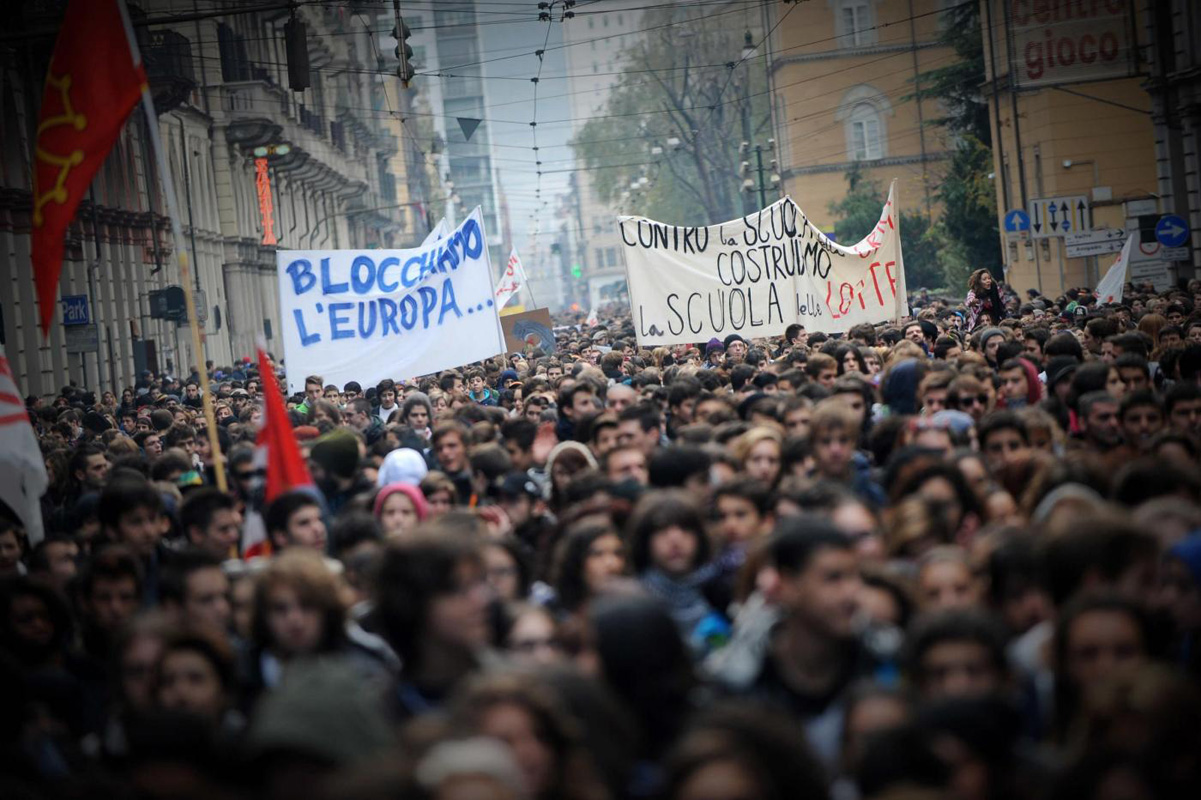 Manifestazione, foto di Fabio Ferrari