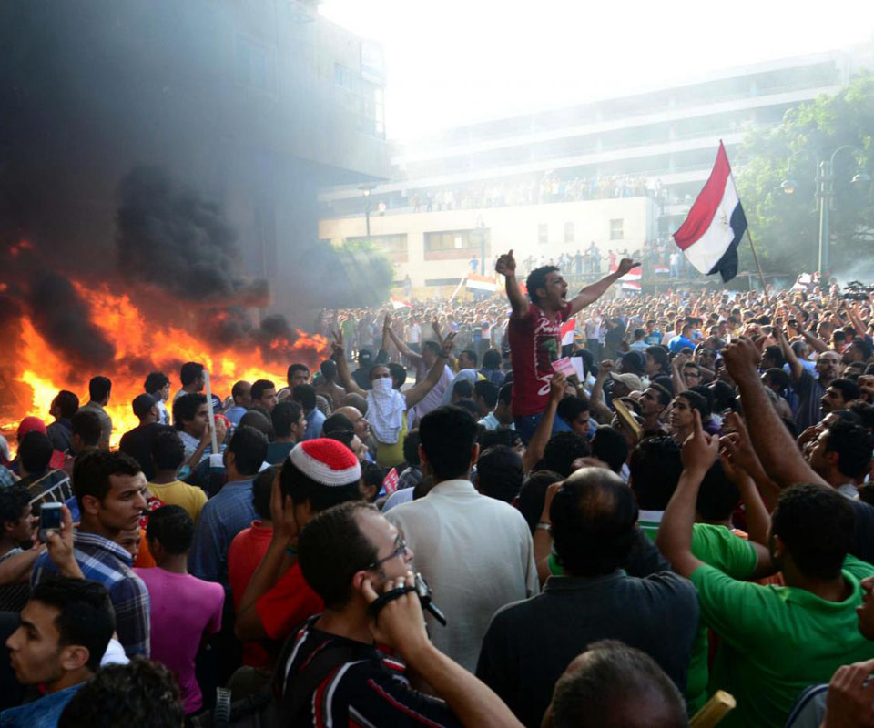 Manifestazioni studentesche in Egitto