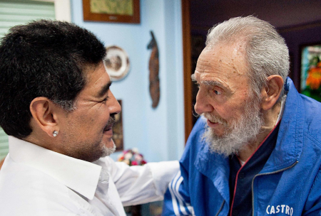 I due Leader, Fidel Castro e Diego Armando Maradona