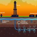 Infografica del metodo Fracking