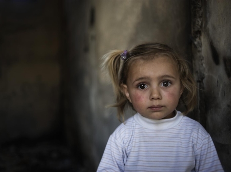 Bambina siriana