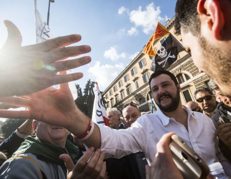 Matteo Salvini a Roma