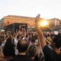 La parata del gay pride di Napoli a piazza del Plebiscito - Tutte le foto sono di Camilla Esposito