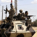 Militari Egiziani in difesa del Sinai
