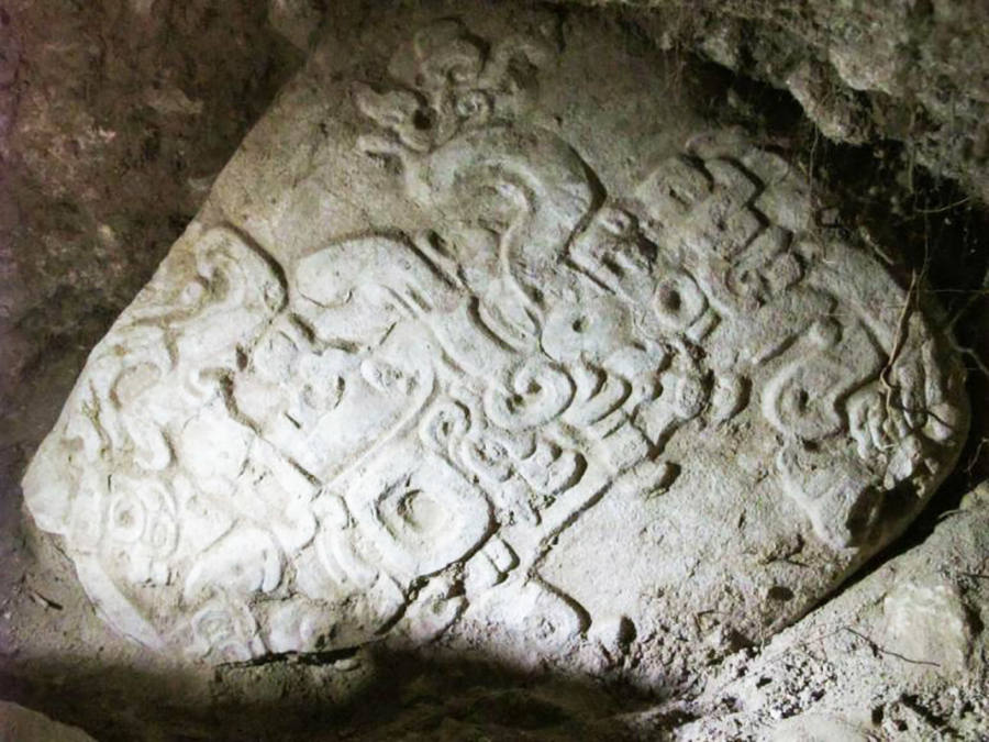 la stele Maya
