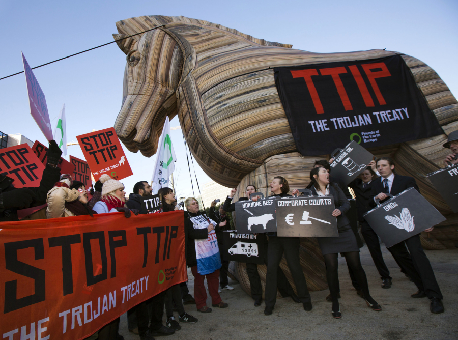 Manifestazione No TTIP.