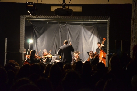 orchestra sul palco